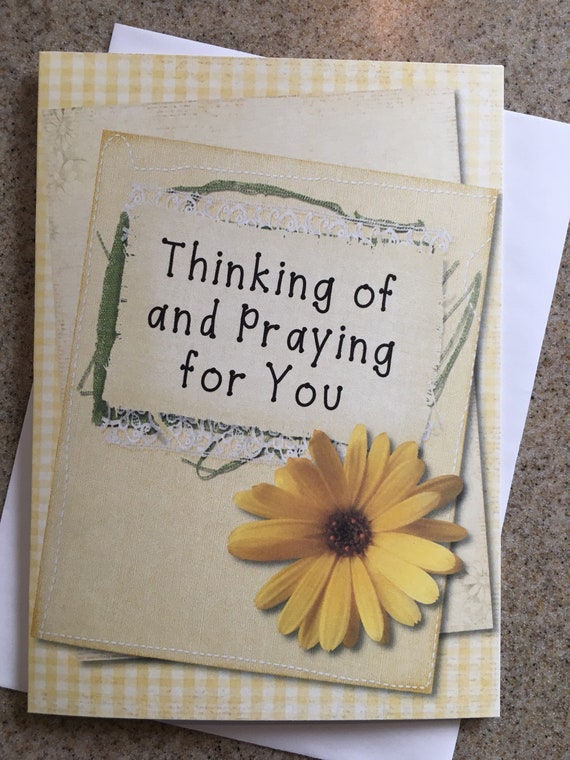 Item 121 Friendship Encouragement Thinking Of You Greeting Card