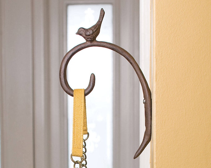 Curved Bird Wall Hook