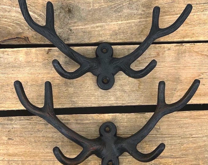 Cast Iron Antler Wall Hook