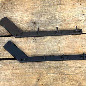 Hockey Stick Medal Hanger, Rustic Cast Iron Key Rack, Cast Iron Hockey Stick Key Rack