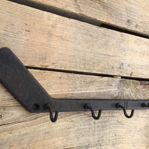 Hockey Stick Medal Hanger, Rustic Cast Iron Key Rack, Cast Iron Hockey Stick Key Rack