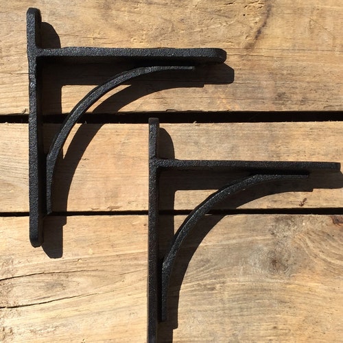Shelf Support Metal Cast Iron Brackets **SOLD IN PAIRS** 