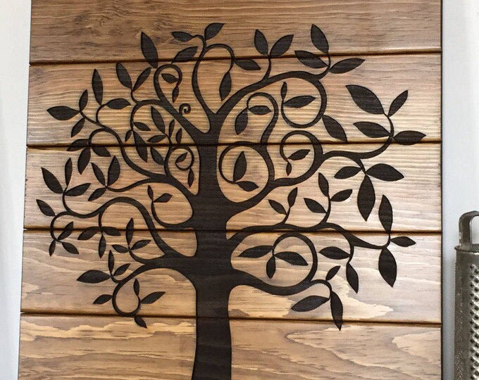 Tree of Life Wooden Sign