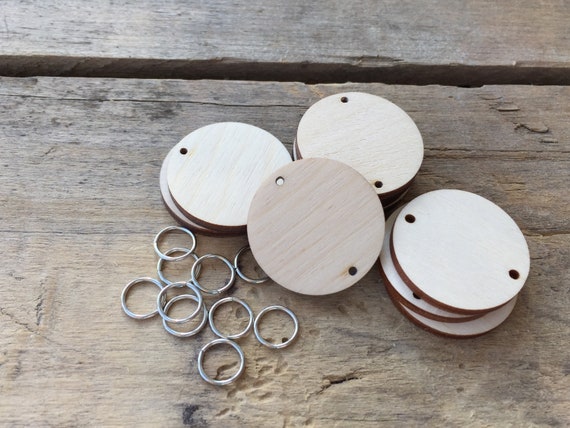 Wooden Circle Tags for the Family Calendar Board