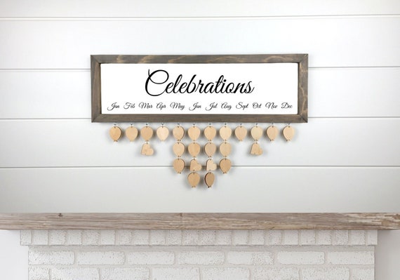 Celebrations Calendar Board