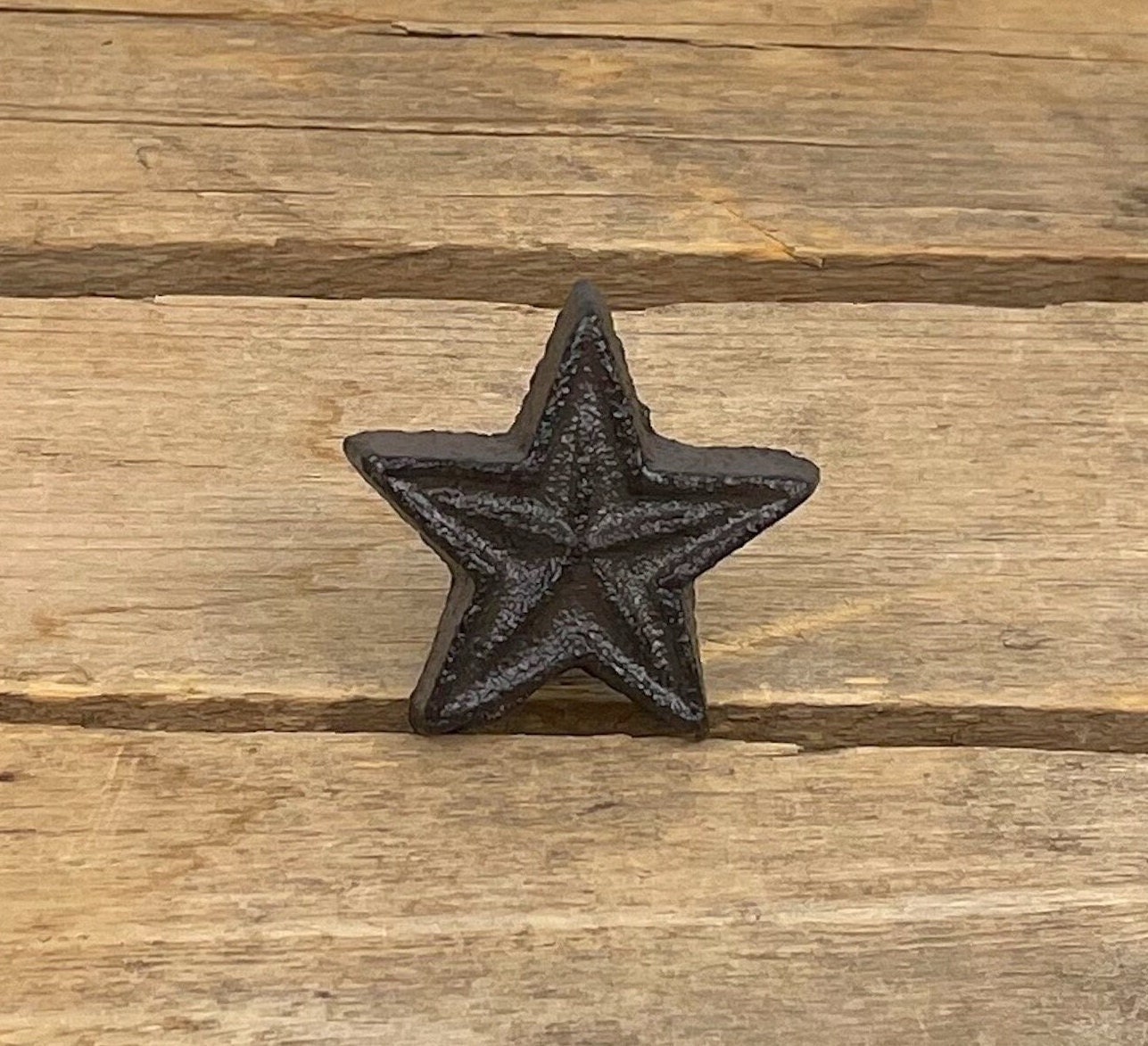 Home & Hobby Home Improvement Knobs & Pulls Star Knob Cast Iron Knob