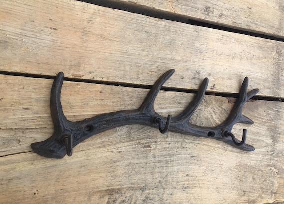Cast Iron Antler Key Rack