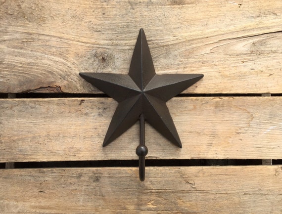 Star Cast Iron Wall Hook