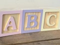 Wooden Letter Blocks, Wooden Alphabet Block, ABC Block, Child's Room Decor, Nursery Decor, Baby Shower Gift, Kid's Name Sign product logo
