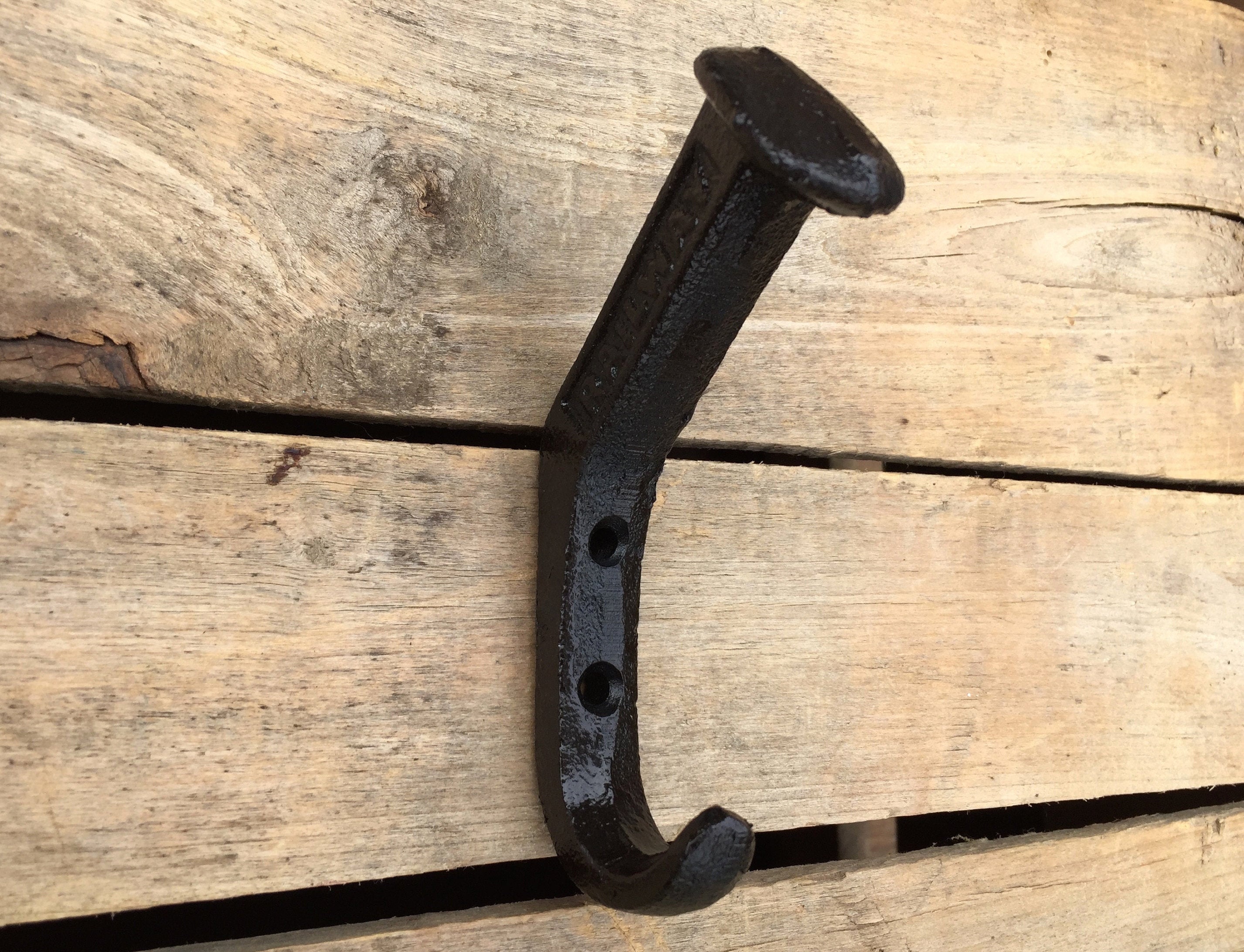 Railroad Spike Wall Hook