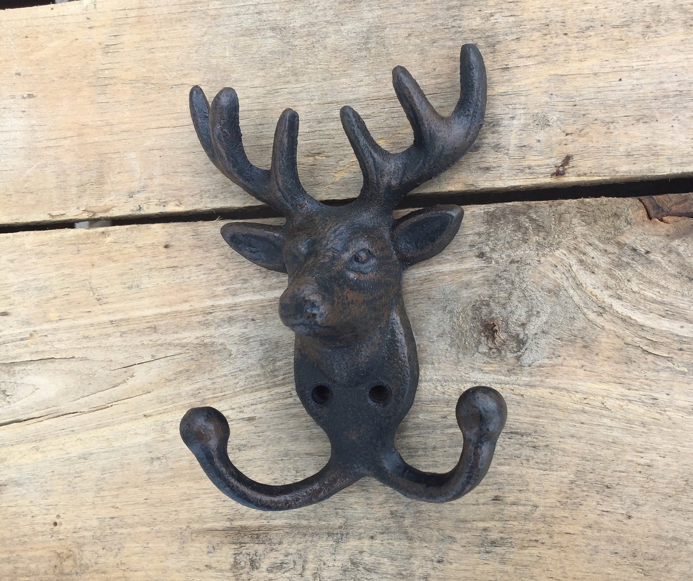 Deer Wall Double Hook