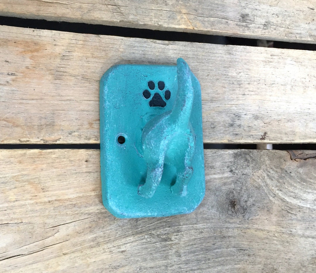 Dog Leash Wall Hook Cast Iron Dog Hook Cast Iron Dog Wall Etsy