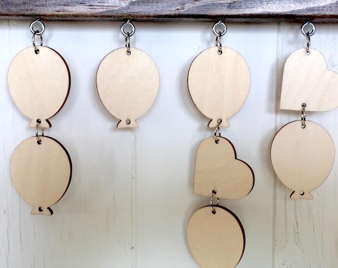 25pk Wooden Tags for the Family Calendar Board