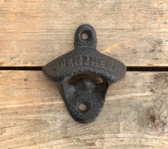 Brown Wall Mount Bottle Opener