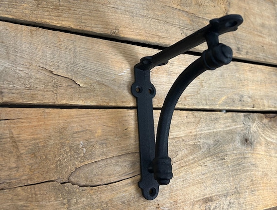 Black Cast Iron Shelf Bracket