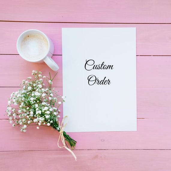 RESERVED FOR ANDREA, 2x Custom Tags