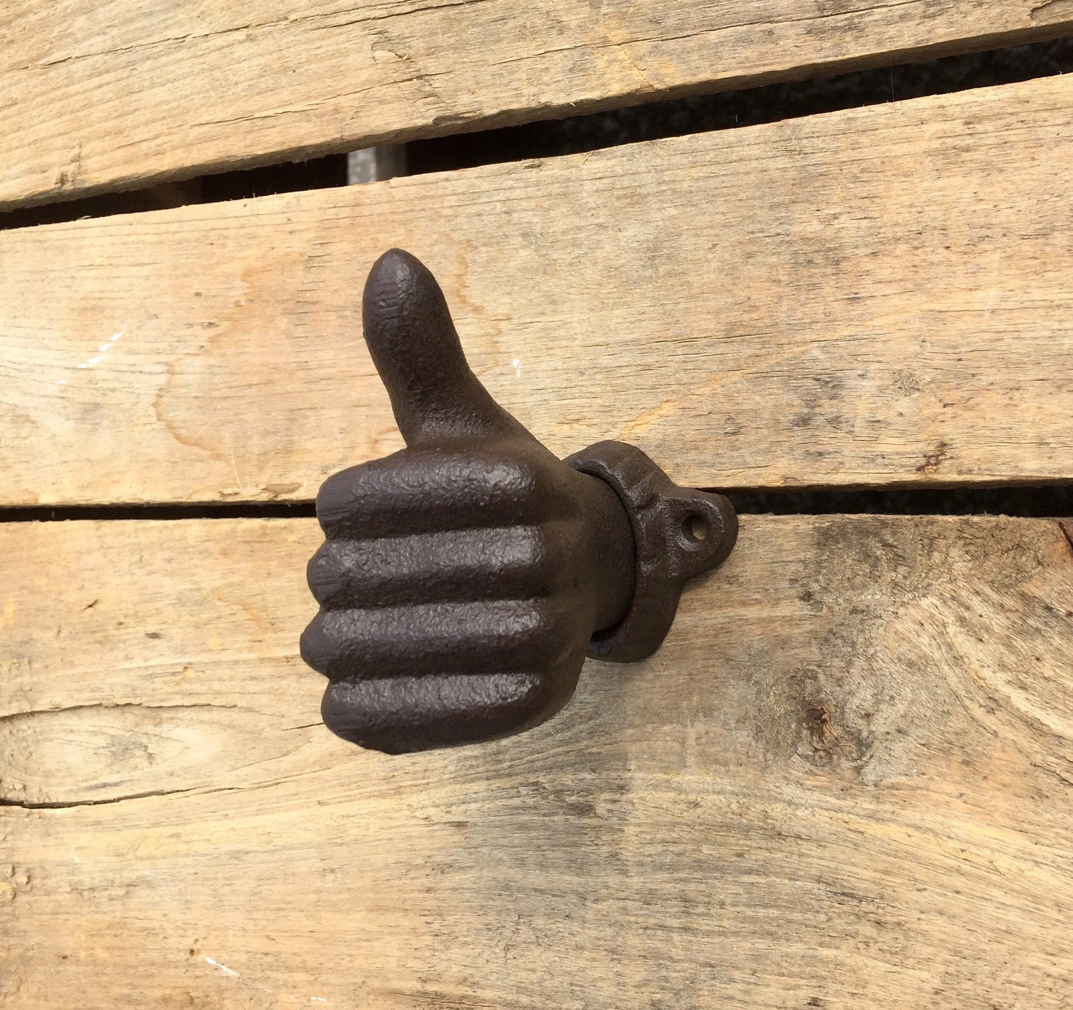 Thumbs Up Hand Hanger Hook