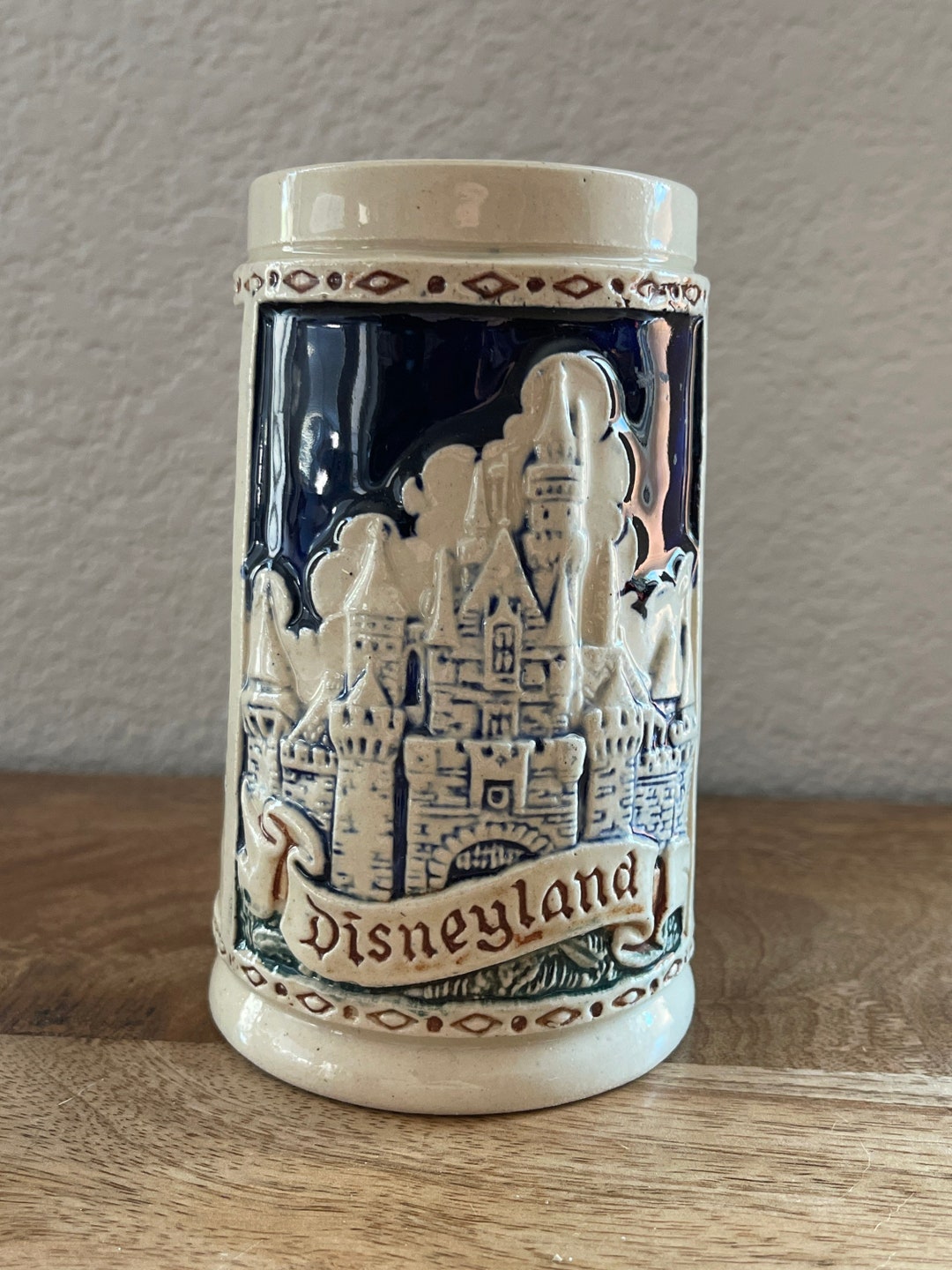 Vintage Disneyland German Stein Souvenir Mug With Castle - Etsy