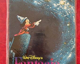 Vintage Walt Disney Presents Fantasia Program sealed from Japan