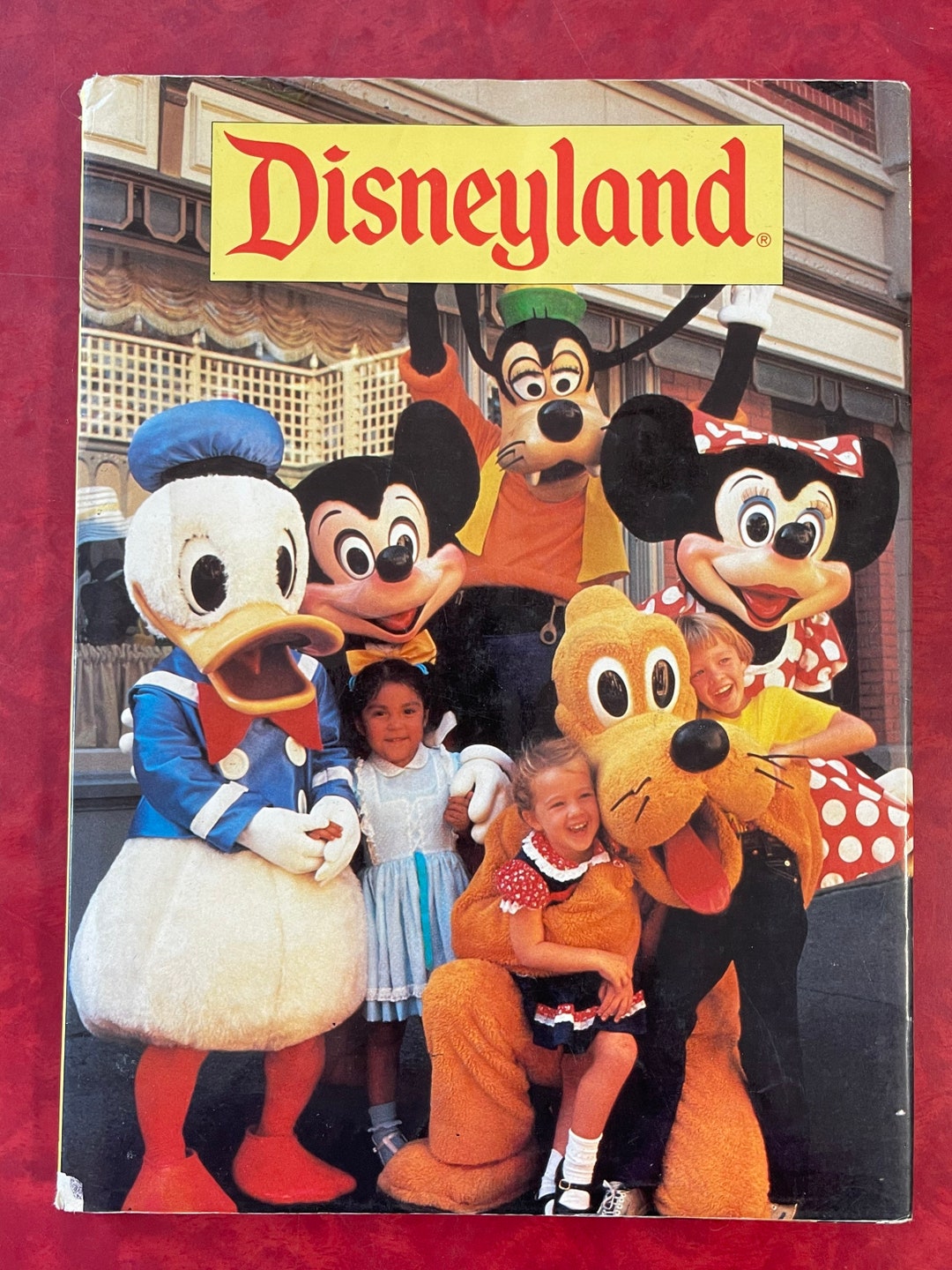 1985 Walt Disney's Disneyland Book - Color Photos