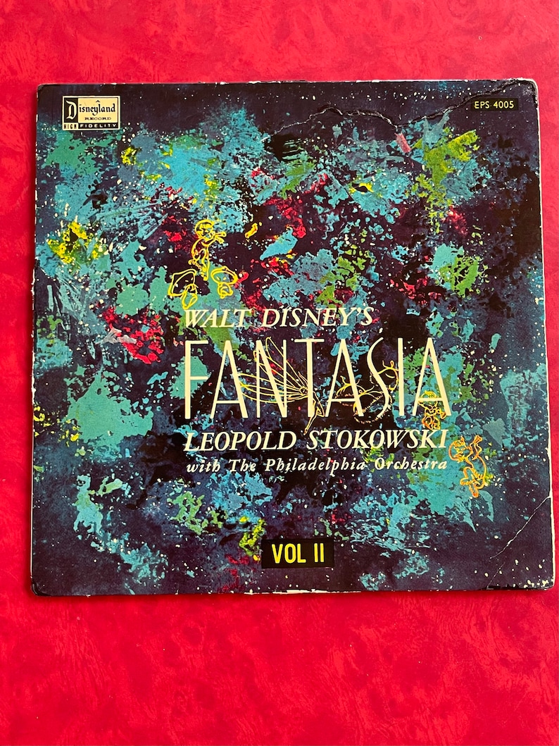 Walt Disneys Fantasia the Nutcracker Suite Leopold Stokowski 7 EPS4005