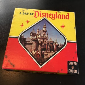 A Day at Disneyland Color Super 8 Home Movie