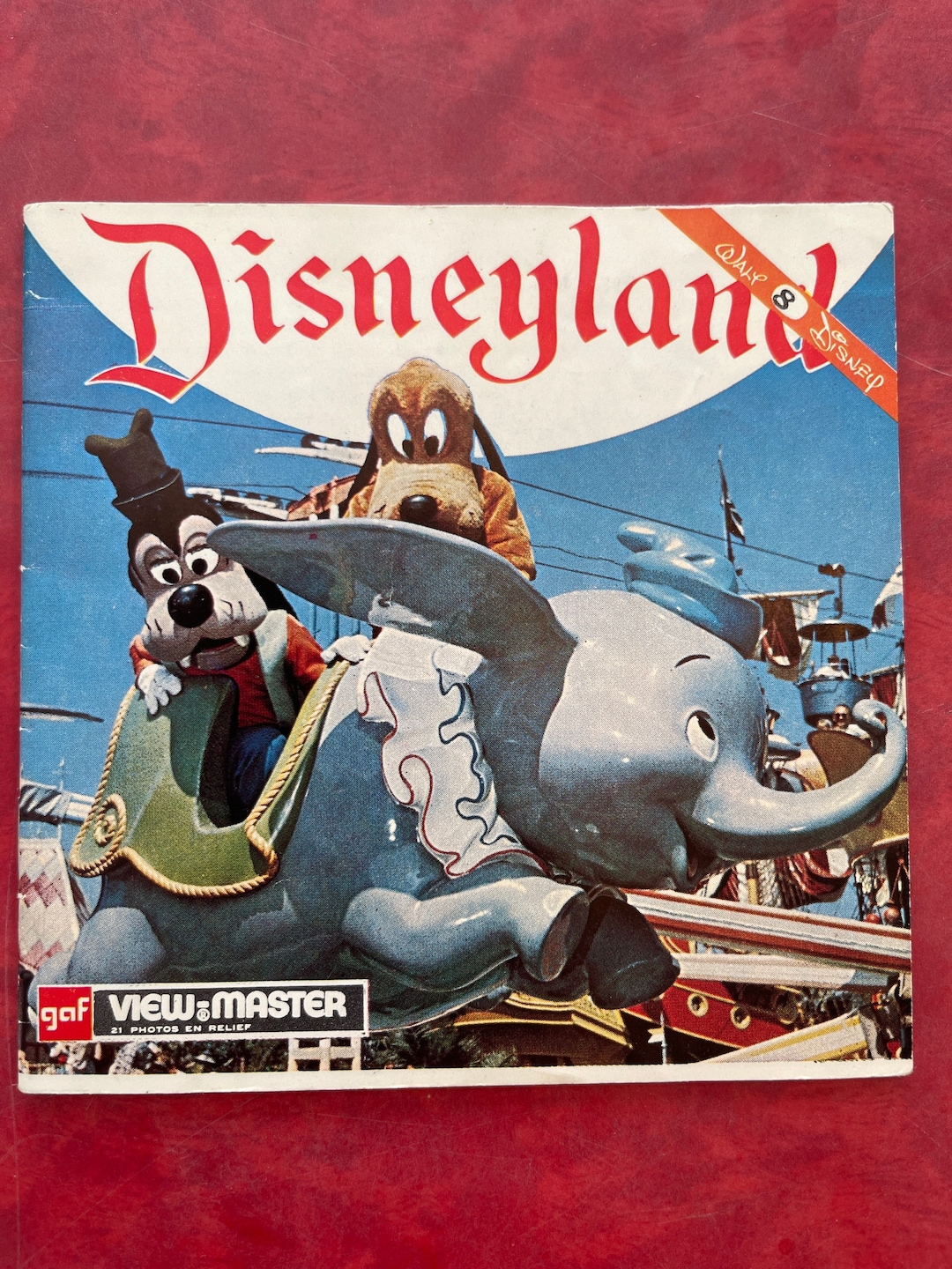 1960s ビューマスター view master ディズニーランド Vintage Disneyland View Master Set Made in Belgium With