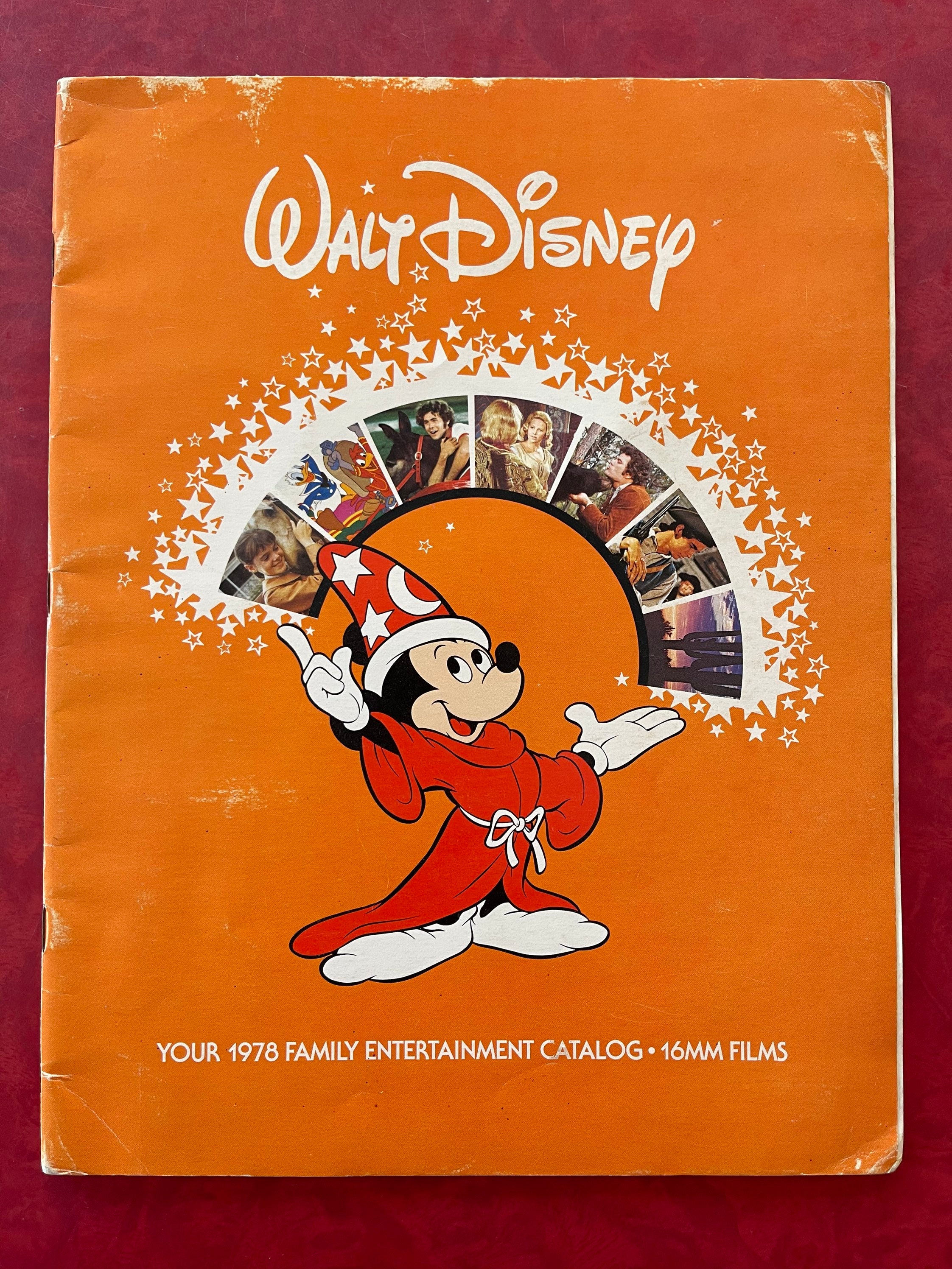 1978 Walt Disney Entertainment Motion Pictures Catalog of 16mm