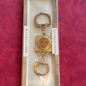 ヴィンテージ ディズニー ディズニーランド キーチェーン 城