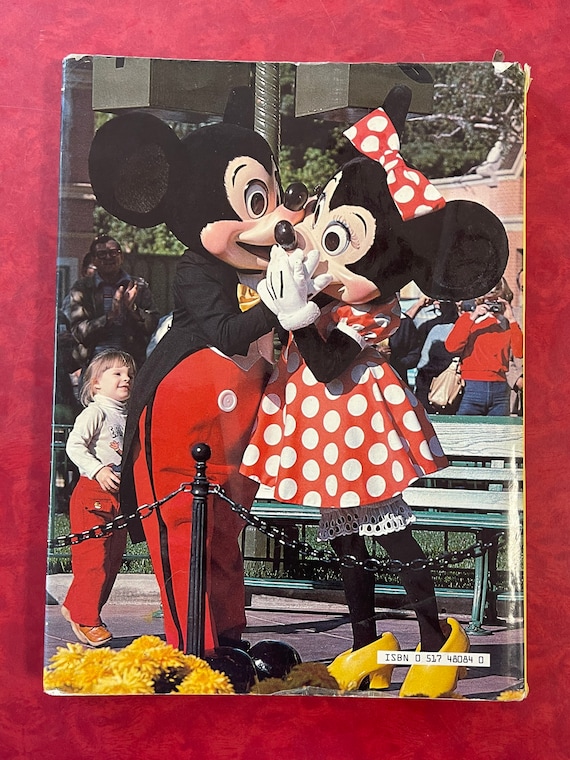1985 Walt Disney's Disneyland Book - Color Photos