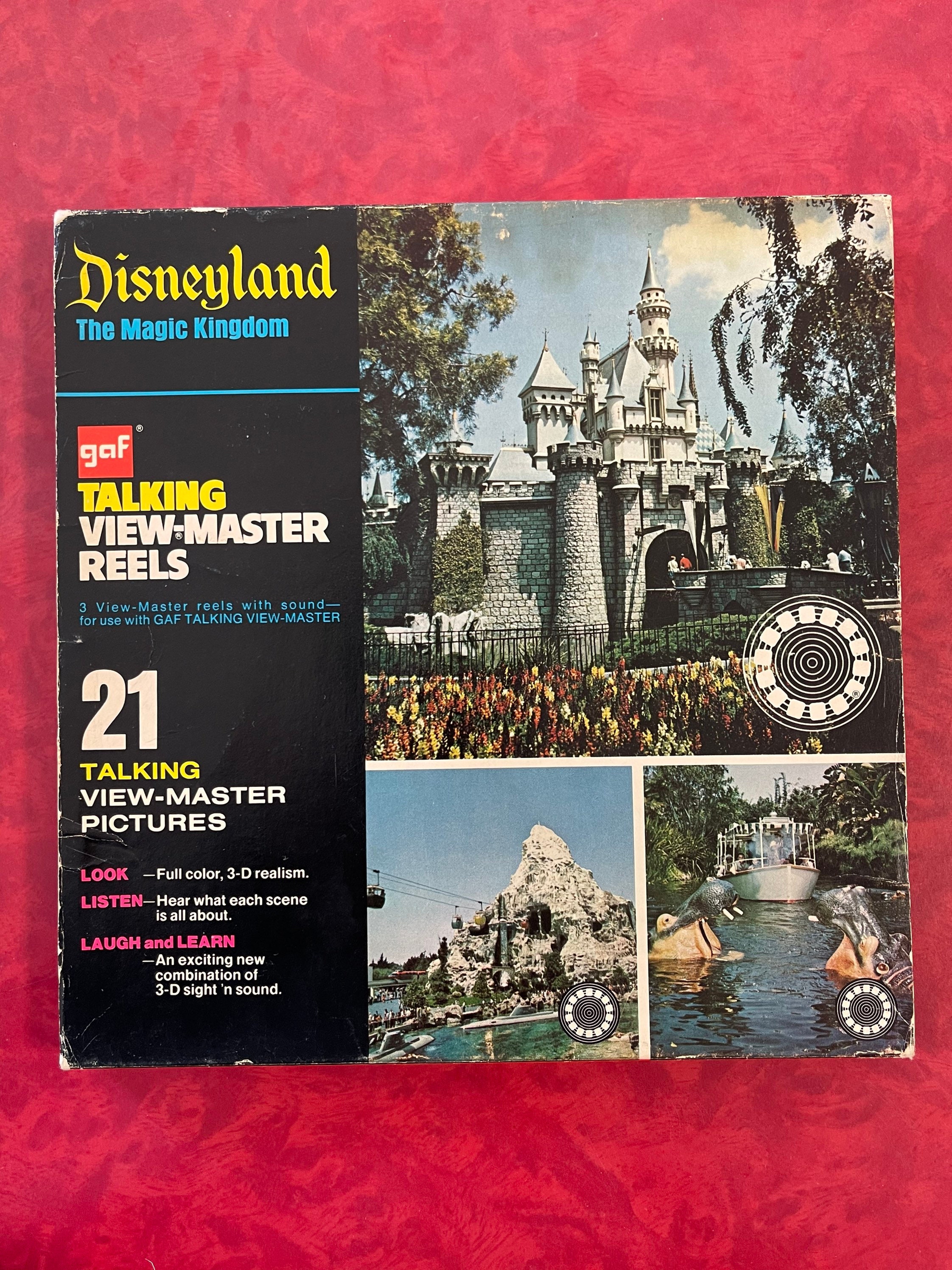 Vintage Disneyland the Magic Kingdom Talking View Master Reels Disney GAF  AVA 202 -  Canada