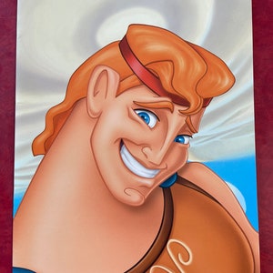 Walt Disney’s Hercules Movie Fold Out Press Kit Media Folder 1997