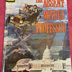 ヴィンテージ 1961 ウォルト ディズニー コミック マガジン The Absent Minded ProfessorDell 1199