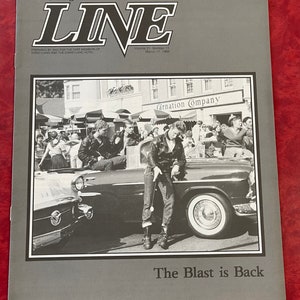 1989 Disneyland Line Cast Member Employee D-Line Newsletter Magazine