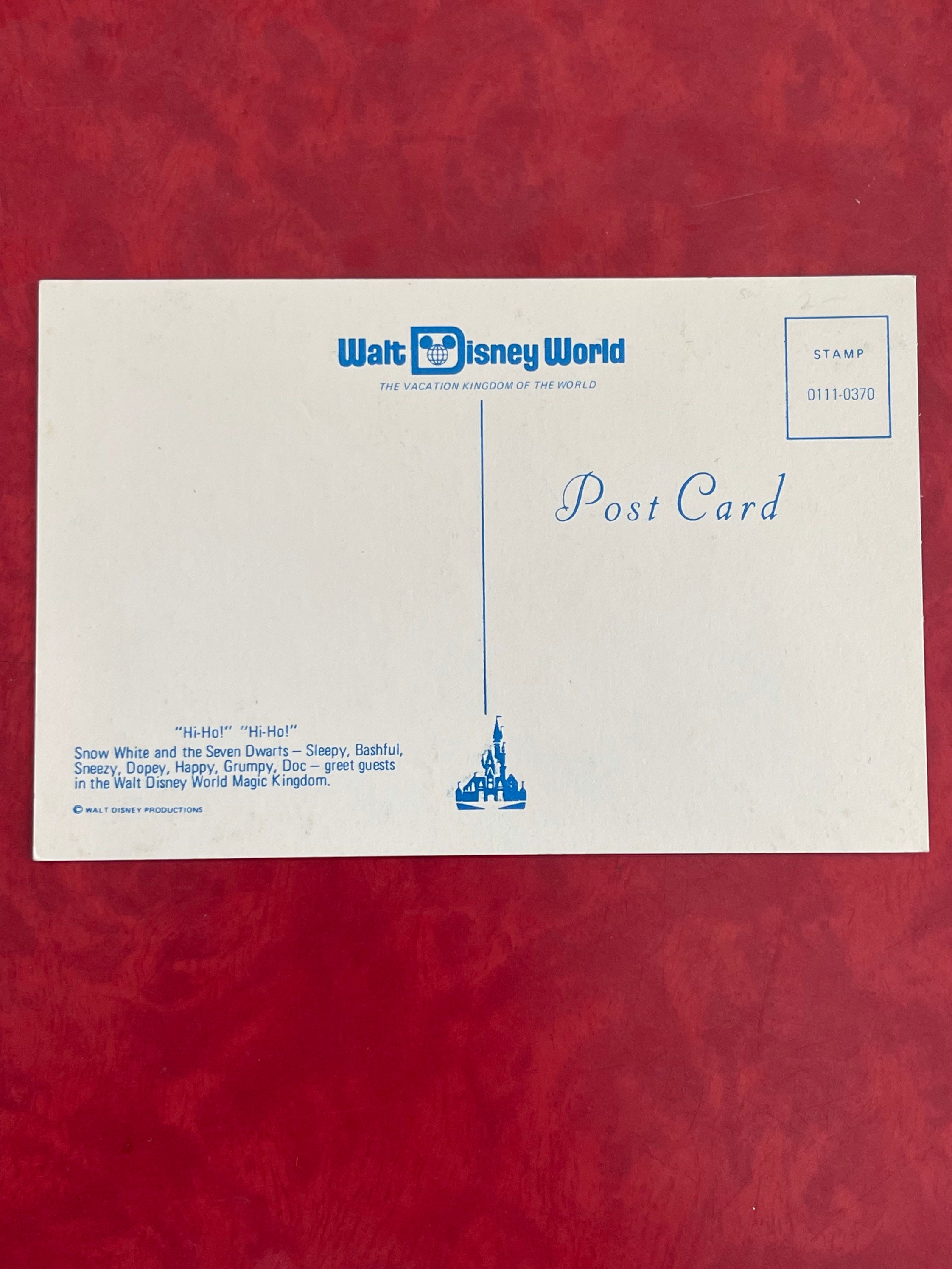 ヴィンテージ ウォルト ディズニー ワールド 白雪姫と七人の小人