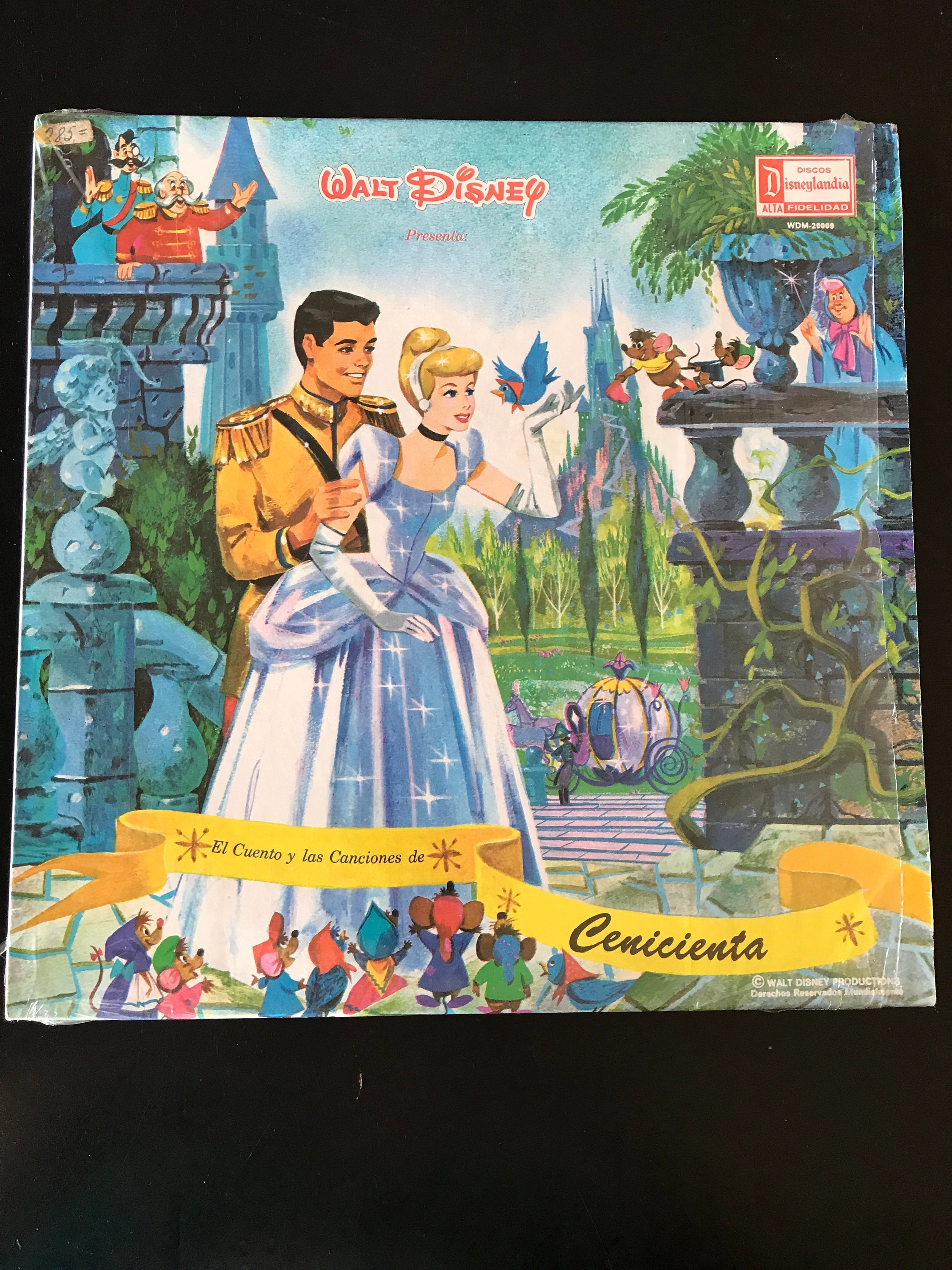 Walt Disney Cinderella El Cuento y las Canciones de Cenicienta - Etsy España