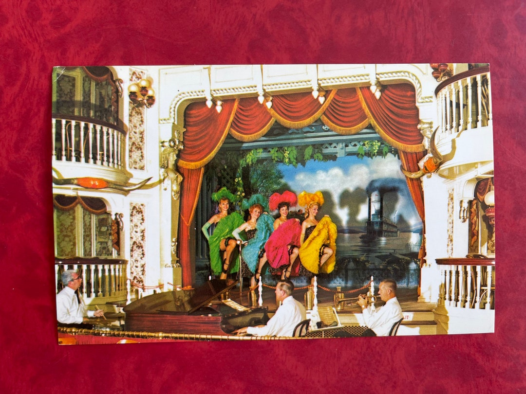 ヴィンテージディズニーランドフロンティアランドポストカード