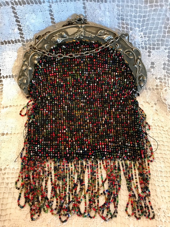 Antique beaded purse/handbag