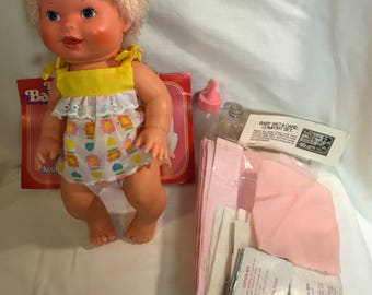 Kenner Baby Wet & Care doll