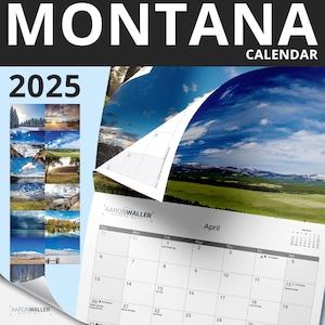 2025 Calendar Featuring Montana Landscape Photography