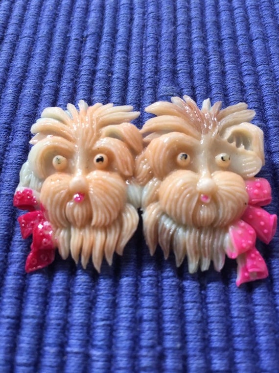 Japanese original celluloid brooch