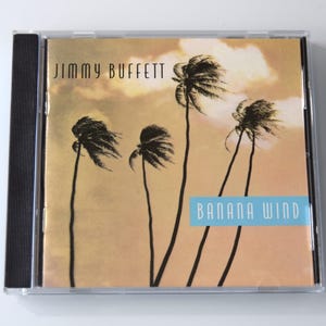 Jimmy Buffett vintage Compact Disc Banana Wind - Jamaica Mistaica / Only Time Will Tell, Soft Rock / Pop Rock, Margaritaville, 1996