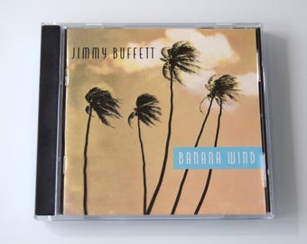 Jimmy Buffett vintage Compact Disc Banana Wind - Jamaica Mistaica / Only Time Will Tell, Soft Rock / Pop Rock, Margaritaville, 1996