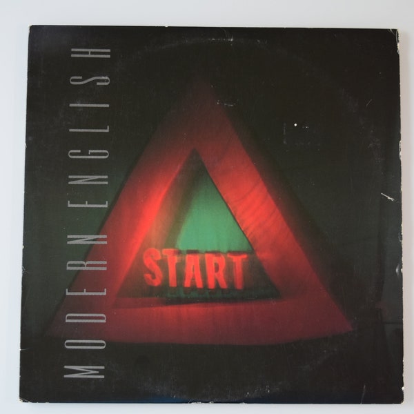 Modern English, vintage vinyl LP, Stop Start, New Wave/Synth-Pop, Night Train/Breaking Away/Ink And Paper, Robbie Gray/Gary McDowell, 1984