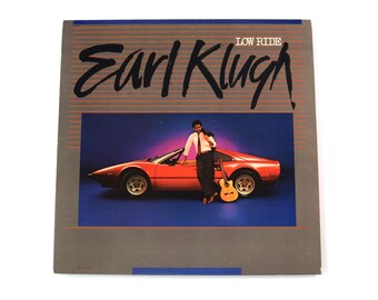 Earl Klugh vintage vinyl LP Low Ride - Smooth Jazz / Contemporary Jazz / Crossover Jazz, Back In Central Park / Night Drive, guitarist, 1983