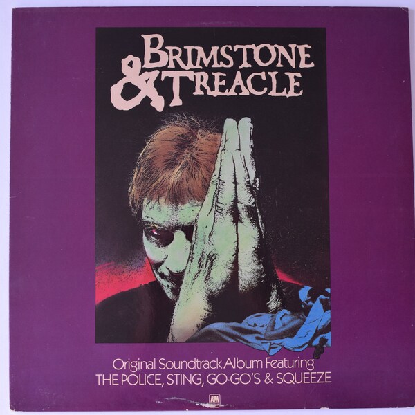 Brimstone & Treacle vintage vinyl LP - Original Motion Picture Soundtrack, The Police / Sting / Go-Go's / Squeeze, We Got The Beat, 1982