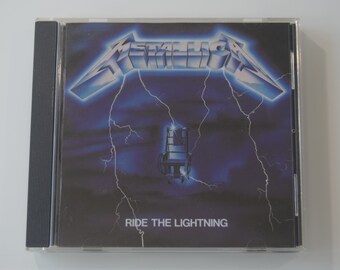 Metallica vintage CD Ride The Lightning - Thrash Metal / Heavy Metal, Creeping Death / For Whom The Bell Tolls, Compact Disc, 1990s reissue