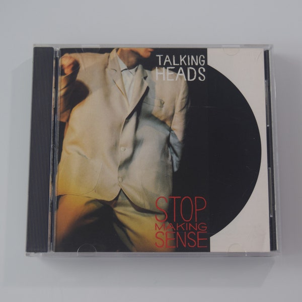 Talking Heads vintage CD Stop Making Sense - concert film, Psycho Killer/Burning Down The House, New Wave/Alternative, David Byrne, 1986