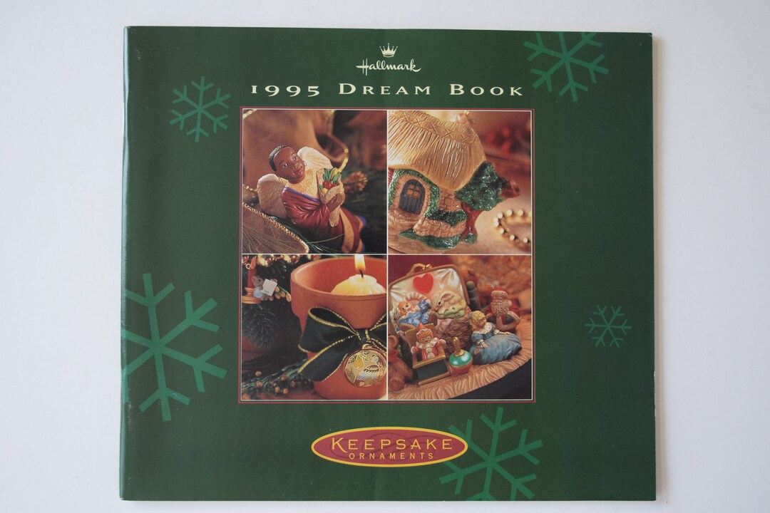 Hallmark Dream Book Vintage Catalog Christmas Ornaments Etsy