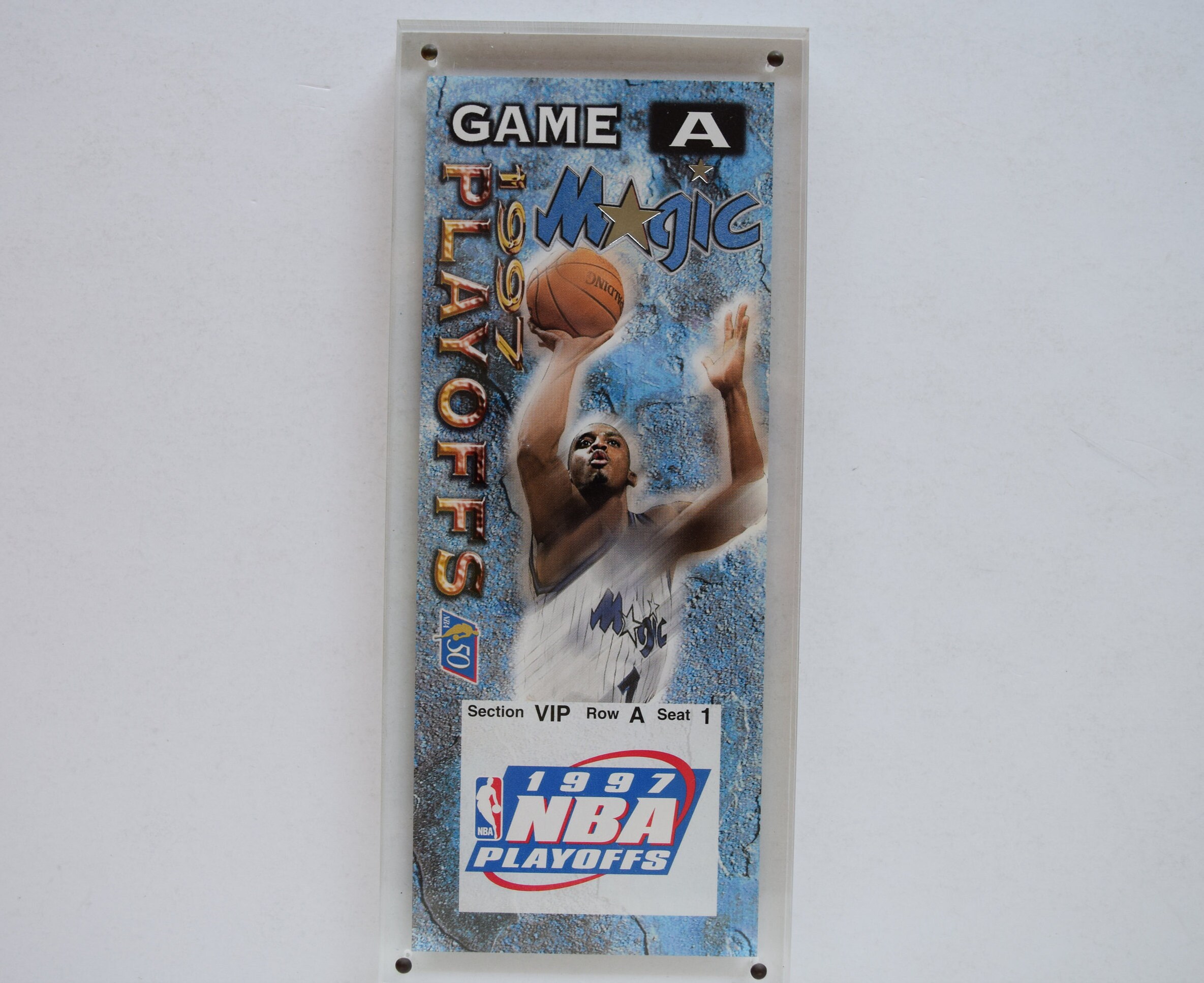 Orlando Magic Vintage Commemorative Ticket Penny Hardaway